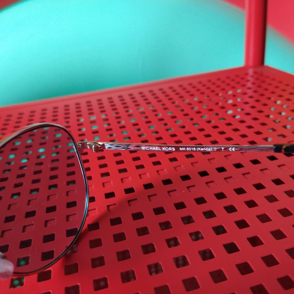 Michael Kors Blue Lens Aviators - Picture 5 of 5